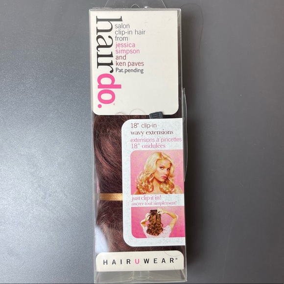 JESSICA SIMPSON HAIRDO Salon 18’ Clip In Wavy Extensions - Picture 1 of 7